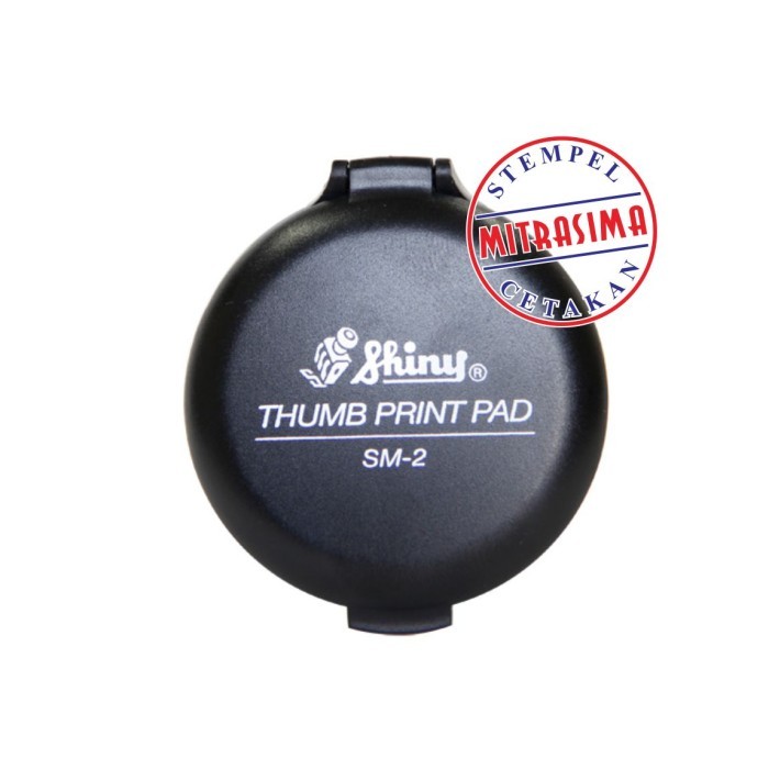 

Finger Pad - Bantalan stempel untuk sidik jari Merk Shiny - Hitam