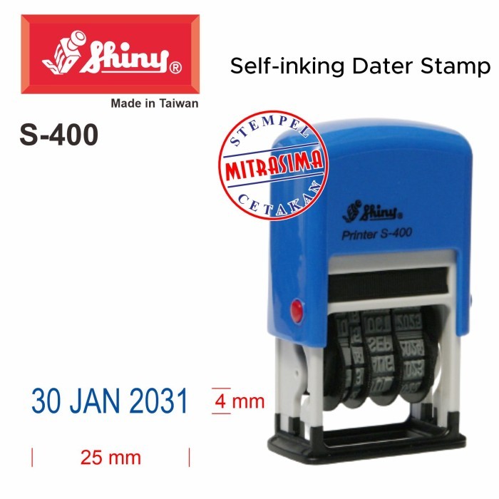 

Stempel Shiny S-400 Stempel Tanggal S400 Tipe S 400