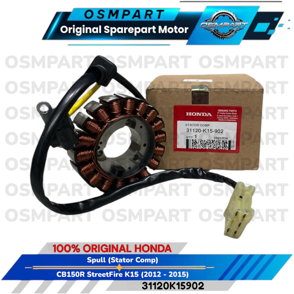 STATOR SPUL KOMPLIT CB150R CB 150 R K15 HONDA 31120K15902 ORIGINAL