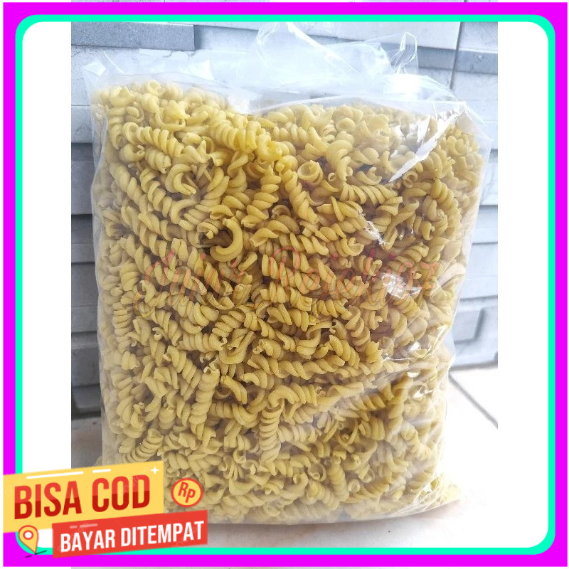 

Makaroni spiral bantat mentah 1kg