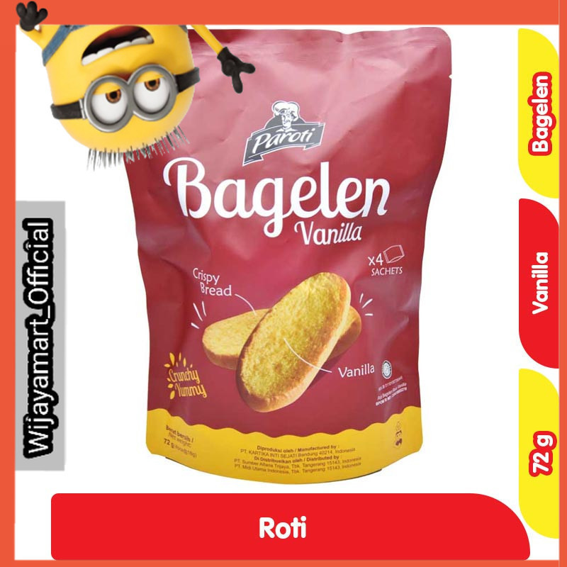 

Paroti Roti Bagelen Vanila 72 g