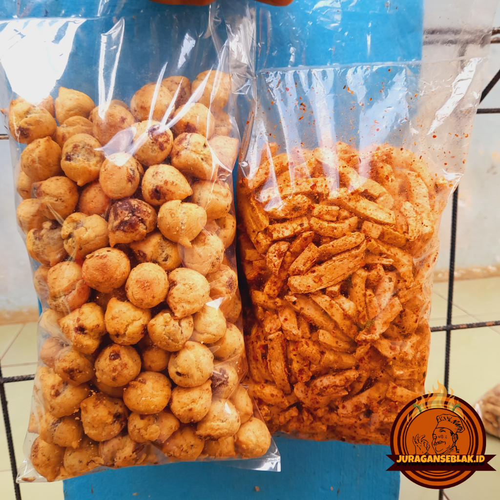 

(Bundle) BASRENG VIRAL SULTAN BANDUNG 500GRAM + KUE SOES MICKY COKLAT LUMER 500GRAM