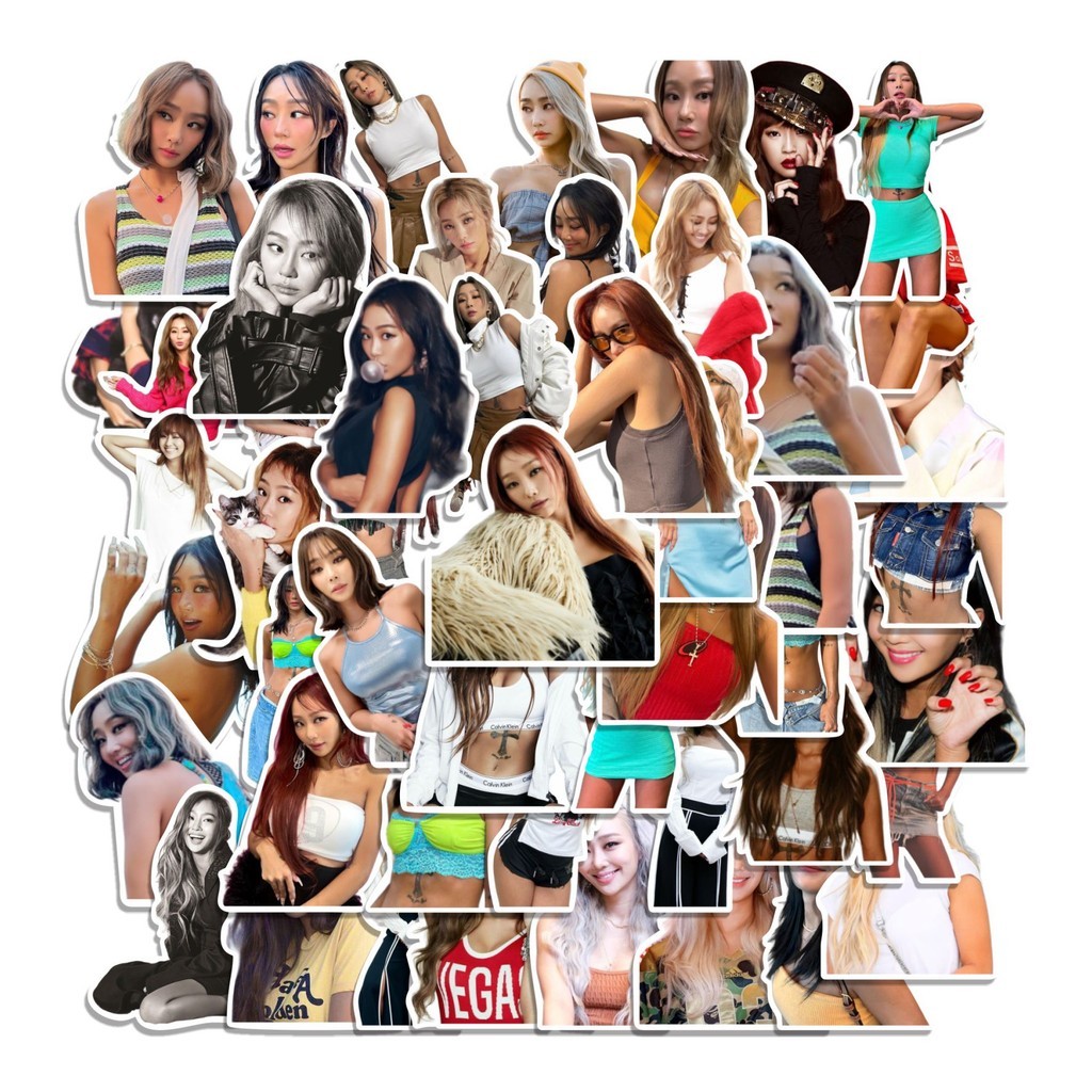 

COD 50 Pcs Stiker KIM HYO JUNG Lucu Anti Air Untuk Dekorasi Notebook Sepeda Skateboard Handphone