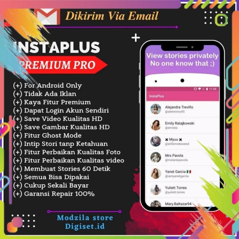 Beli 1 Gratis 1 Software Instagram Plus Premium Android Mobile Only Lifetime
