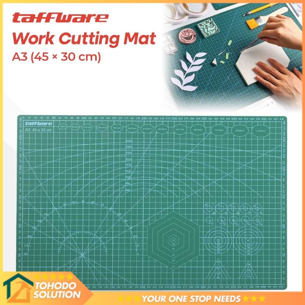

Taffware Alas Potong Work Cutting Mat Pad A3 45x30cm