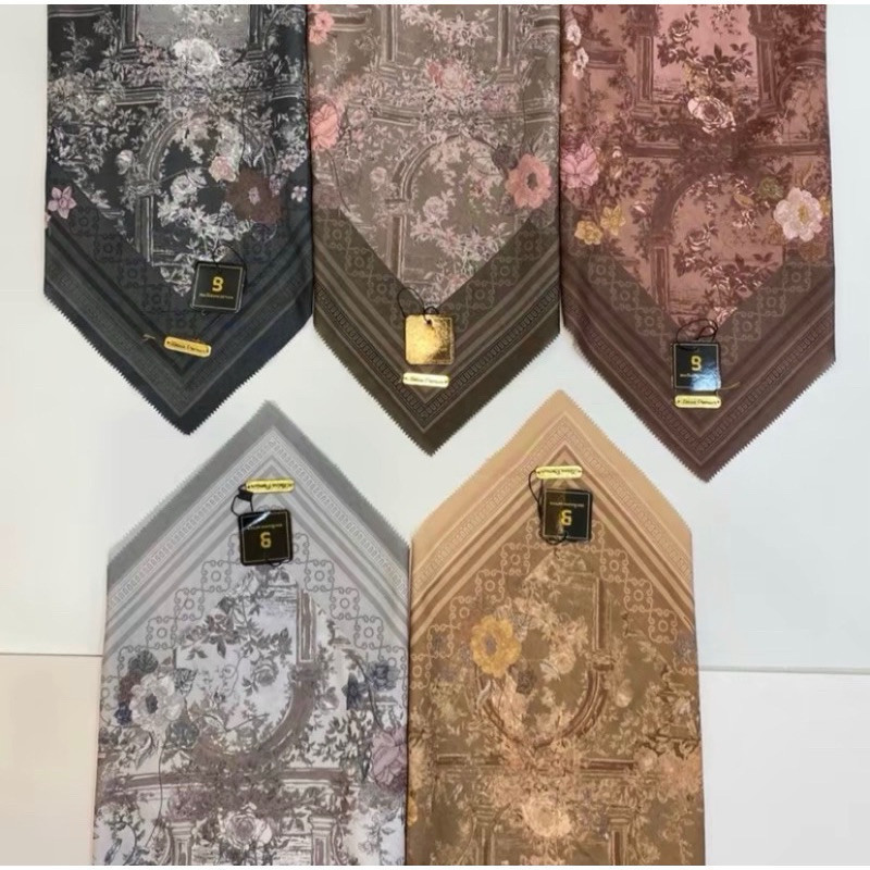 [COD] Paket Hemat 3 pcs Melia Scarves Voal Sublime Digital Printing Voal Ori Zaffa Supplier Hijab Gr