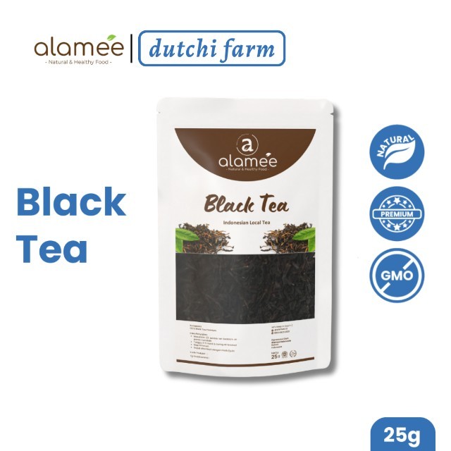 

Black Tea Teh Organic Bunga Kering Hitam Dried Alami Organik Herbal 25gr Dutchi Farm