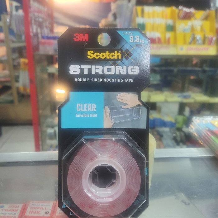

Double Tape Scotch 3M Clear hold