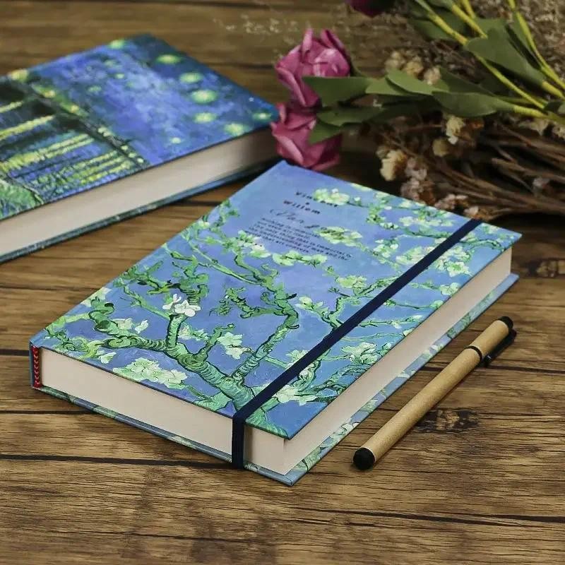 

A5 Notebook Sketchbook 96 Sheets Solid Color Planner Diary Blank Page Notepad Sketch Graffiti Notebook for Drawing Painting