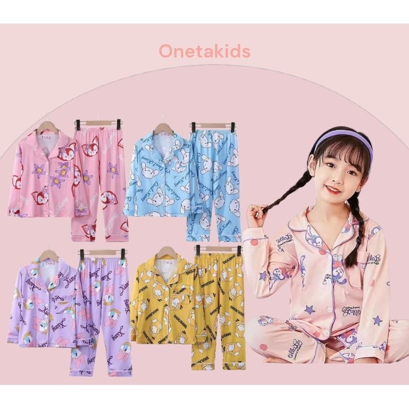 JU87Y SETELAN PIAMA ANAK KARAKTER