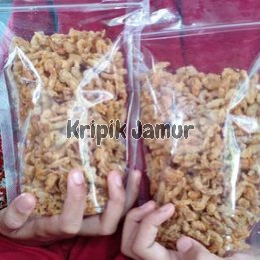 

SALE - TERMURAH! jamur crispy jamur crispy 1kg keripik jamur keripik jamur tiram