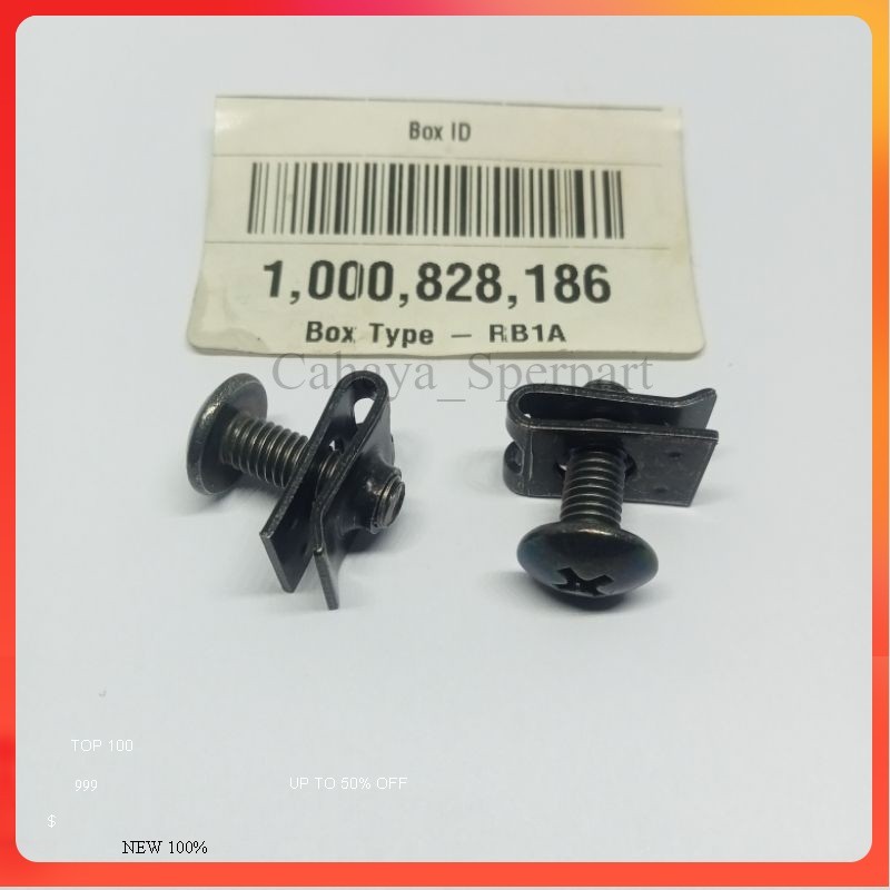 BOLT CLIPS HONDA M5 BAUT PALAT KLIP BODY HONDA KARISMA REVO SUPRA X 125 KIRANA CS1 DLL BAUT 8  SPIT 