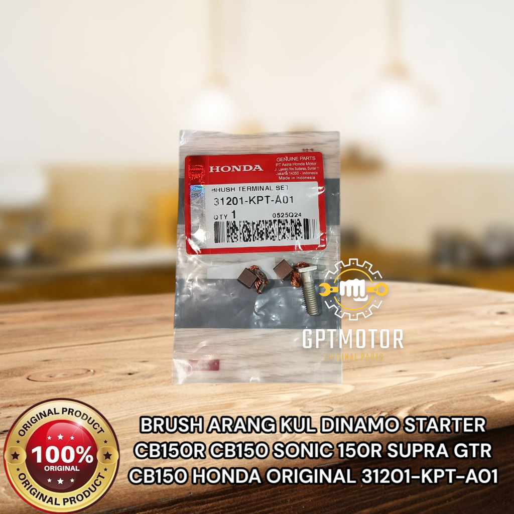BRUSH ARANG KUL DINAMO STARTER CB150R CB150 SONIC 150R SUPRA GTR CB150 HONDA ORIGINAL 31201-KPT-A01