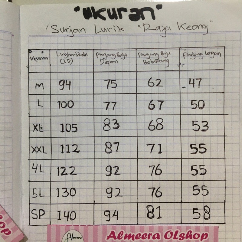 surjan lurik rna merah maroon raja keong Lurik