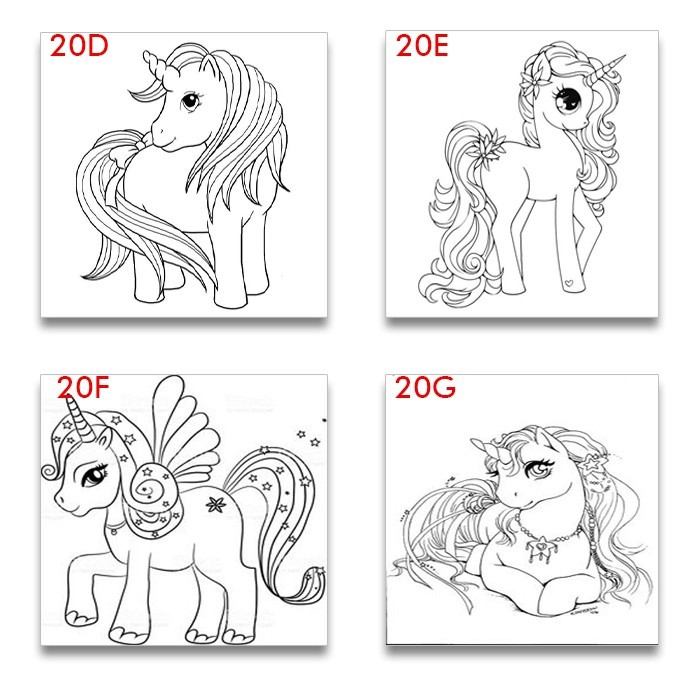 

Kanvas Lukis Gambar Anak Unicorn Size 20x20 cm