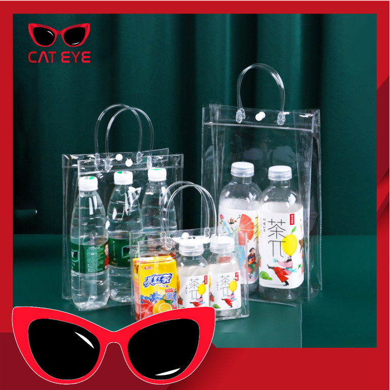 

PROMO - 6442 Tas Souvenir Bening / Tas Transparan Serbaguna / Hampers Ulang Tahun Transparan / Souvenir Bening Polos Bahan Tebal