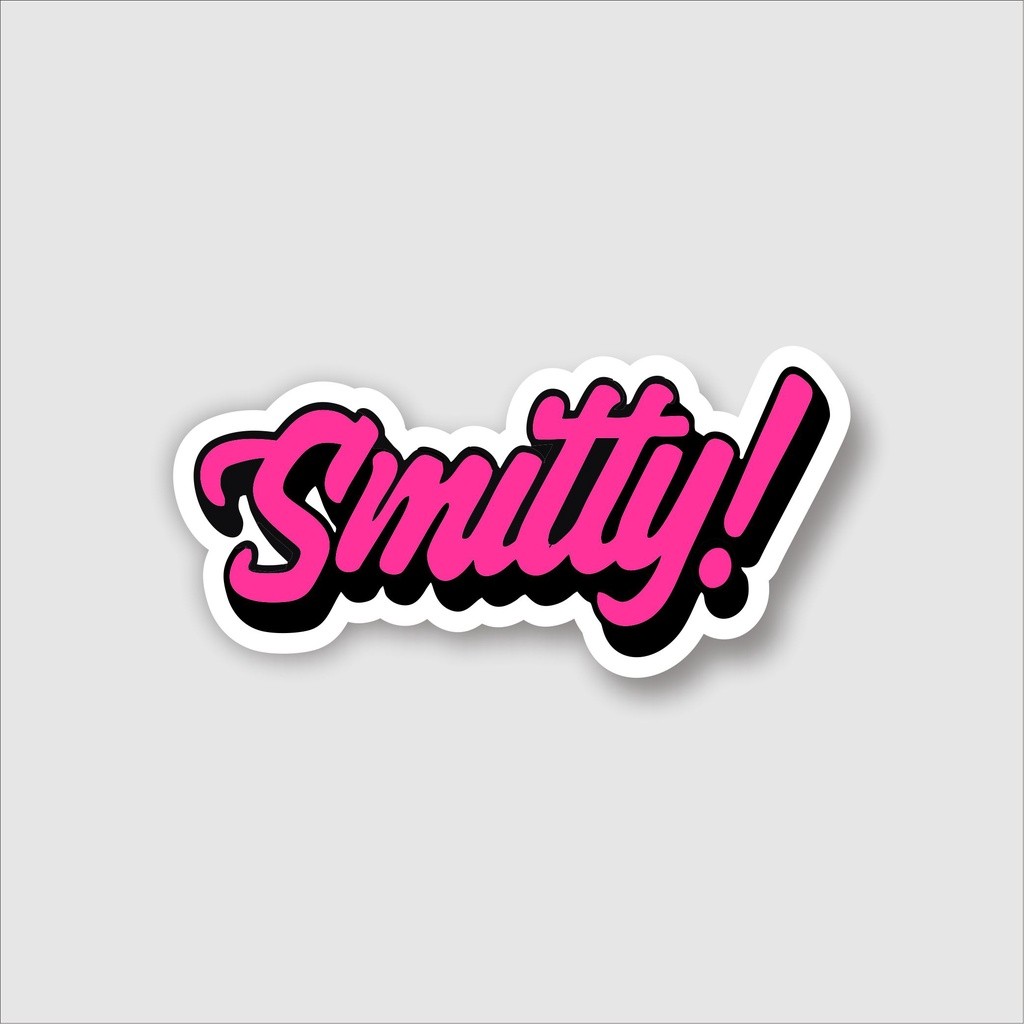 

Stiker brand stiker distro Smitty bahan graftac anti air