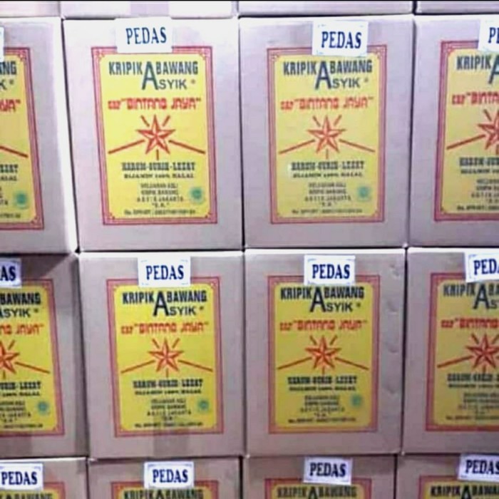 

Kripik Bawang Pedas 1kg