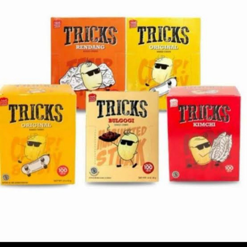

Tricks Biskuit Kentang / 1 Pak / 10 Pcs