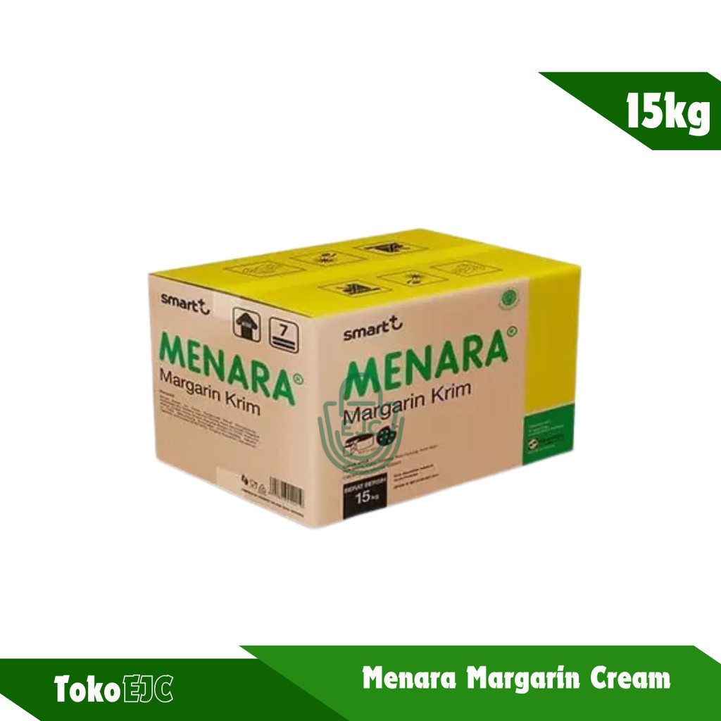 

[EJC] MENARA MARGARINE KRIM 15KG / MENTEGA MENARA /DUS 15KG