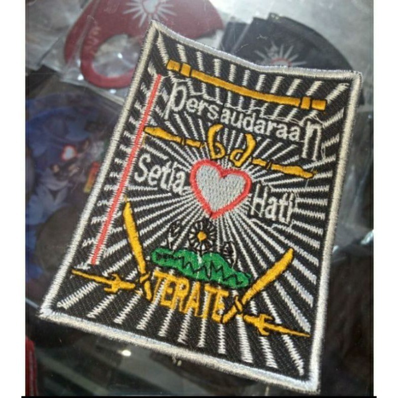 Bordir logo PSHT logo IPSI bedge bet PSHT IPSI logo bordir PSHT IPSI bordir