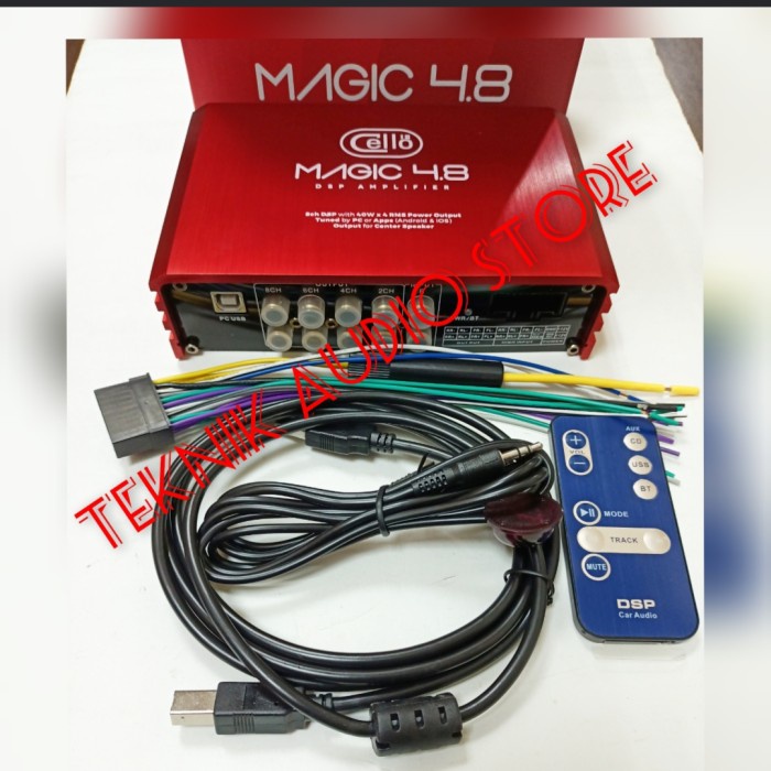 Power Processor DSP 8 Chanel Cello Magic 4.8