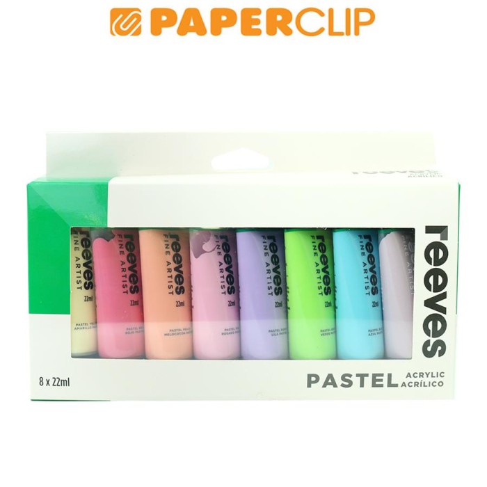 

[KG0126] CAT ACRYLIC REEVES PASTEL 8X22ML 0053370