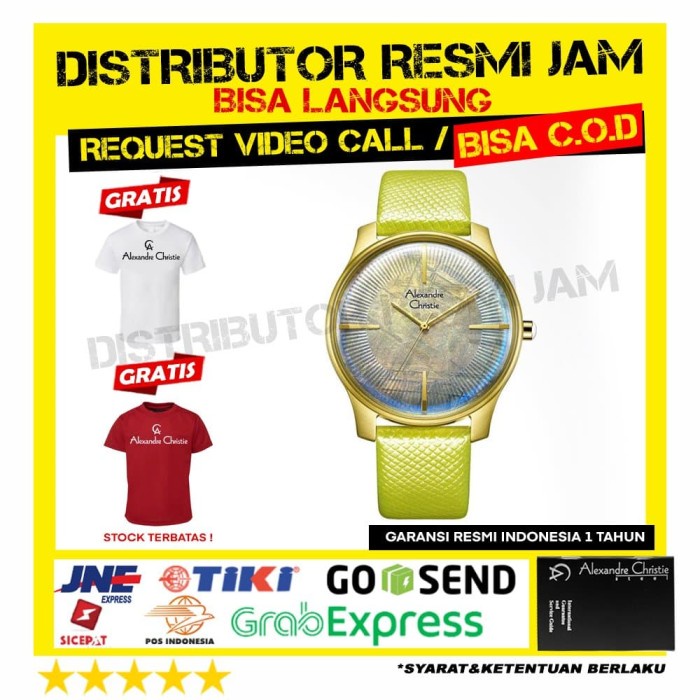 jam tangan alexandre christie 8532bf 8532 ac8532 new garansi resmi
