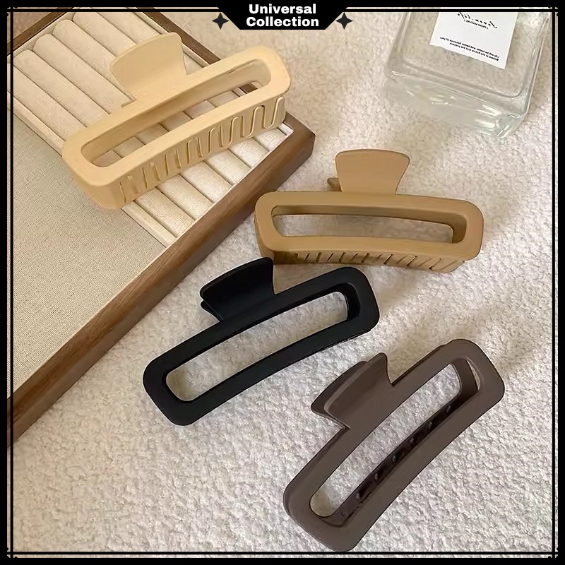 13CM - JEPITAN RAMBUT KOREA DOFF MODEL KOTAK PANJANG FASHION / JEDAI SALON MATTE DOFF KOREA ORIGINAL