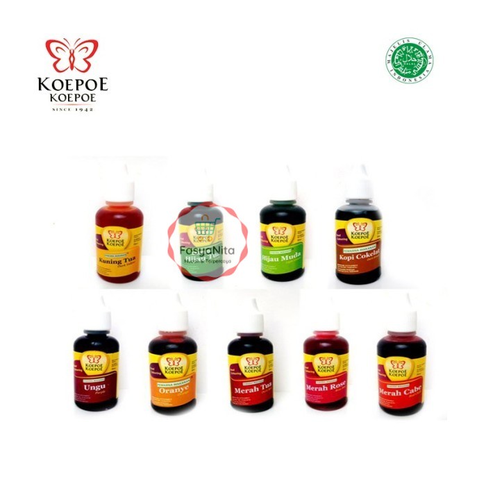 

Pewarna makanan koepoe 30 ml HALAL - Kuning Muda - Kuning Muda - FasyAnita Mart Denpasar