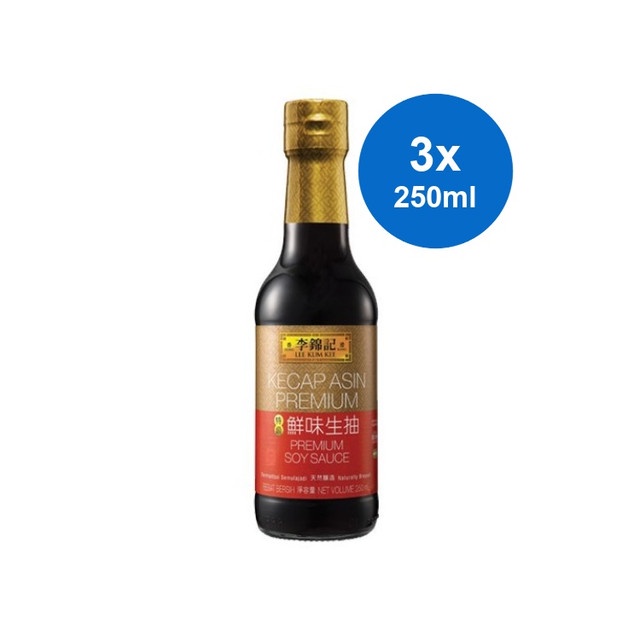 

Lee Kum Kee Premium Soy Sauce 3 x 250 ml