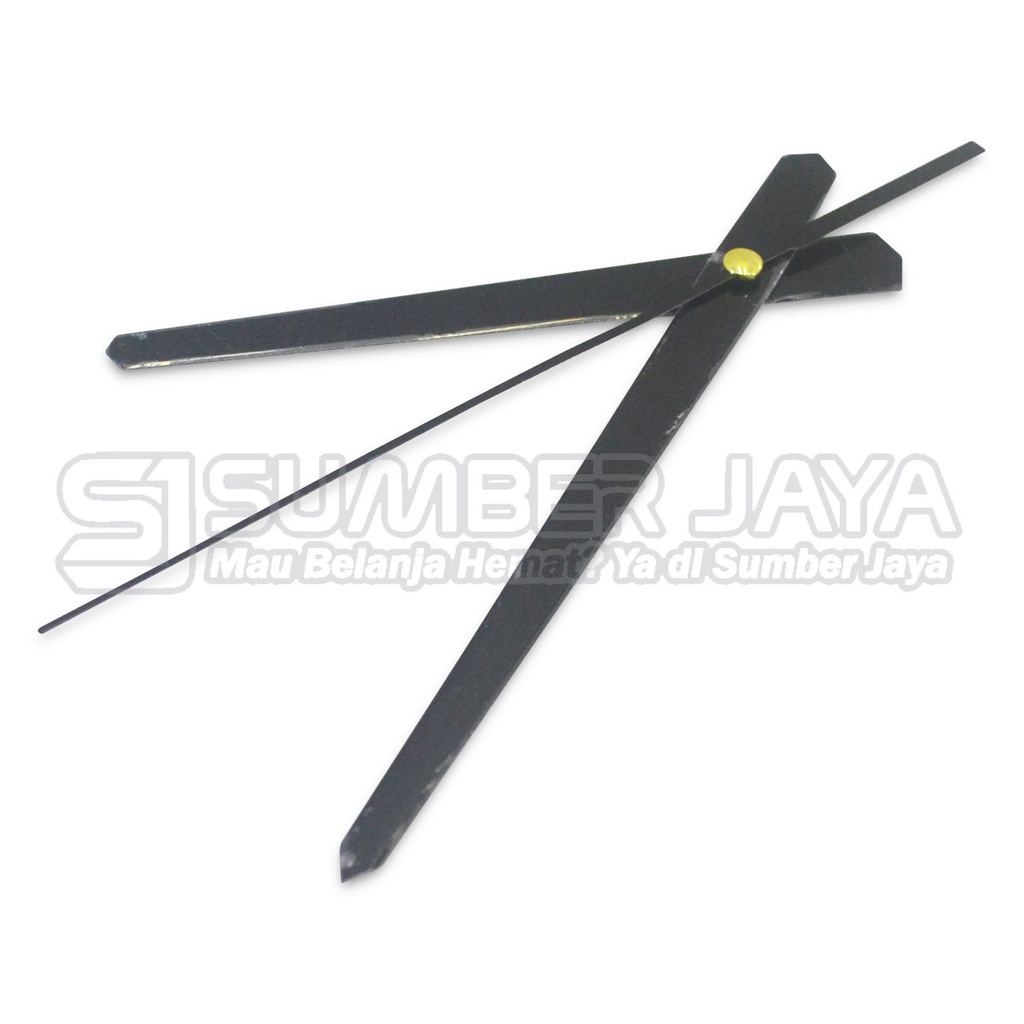Aksesoris Jarum Jam 8094 Jarum Jam Dinding Hitam