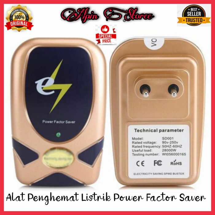 Promo Murah Alat Penghemat Listrik Power Factor Saver Original Grosir