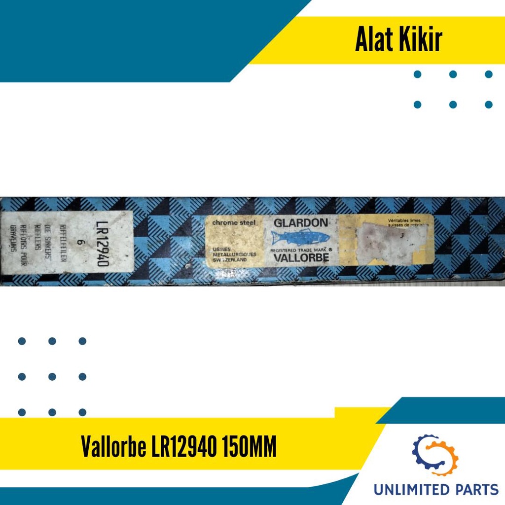 Alat Kikir Vallorbe Glardon Valtitan LR12940 150MM