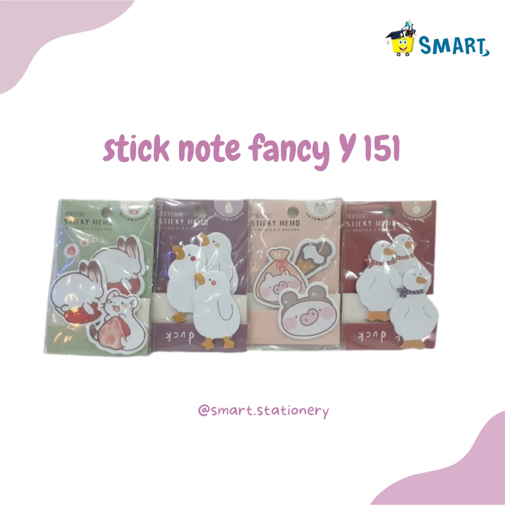 

STICK NOTE FANCY Y 151