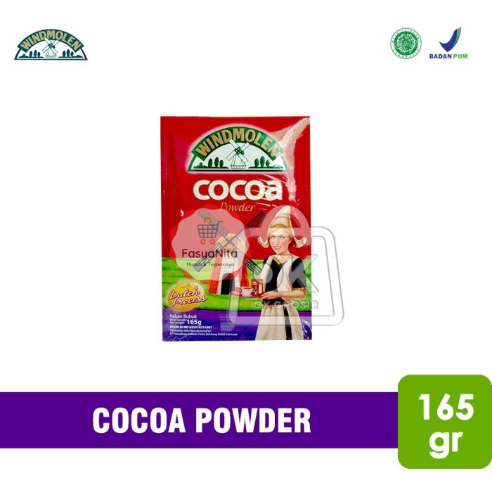 

Cocoa Powder WINDMOLEN / Bubuk Cokelat / Bubuk Kakao (165 gr) - FasyAnita Mart Denpasar