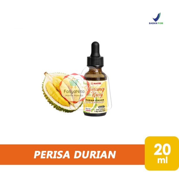 

Perisa Durian Musang King Flavour (Botol 20ml) - FasyAnita Mart Denpasar