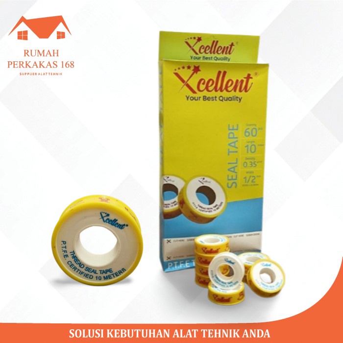 

Seal Tape 10 Meter Sealtape / Isolasi Pipa Ketan Model Onda FIVE STAR