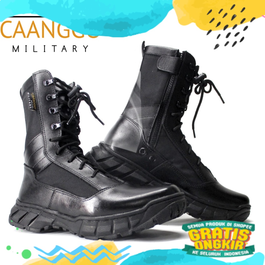 SEPATU PDL SEPATU PDL POLISI TNI SEPATU PDL POLRI SECURITY DINAS LAPANGAN KULIT ASLI  MODEL JATAH PO