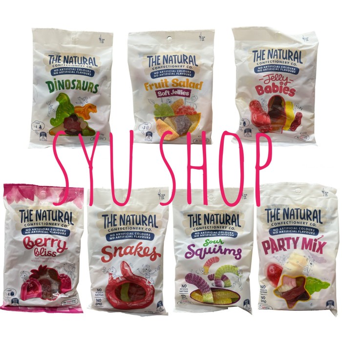 

✨PROMO✨ -the natural confectionery co permen jelly candy australia - fruit salad