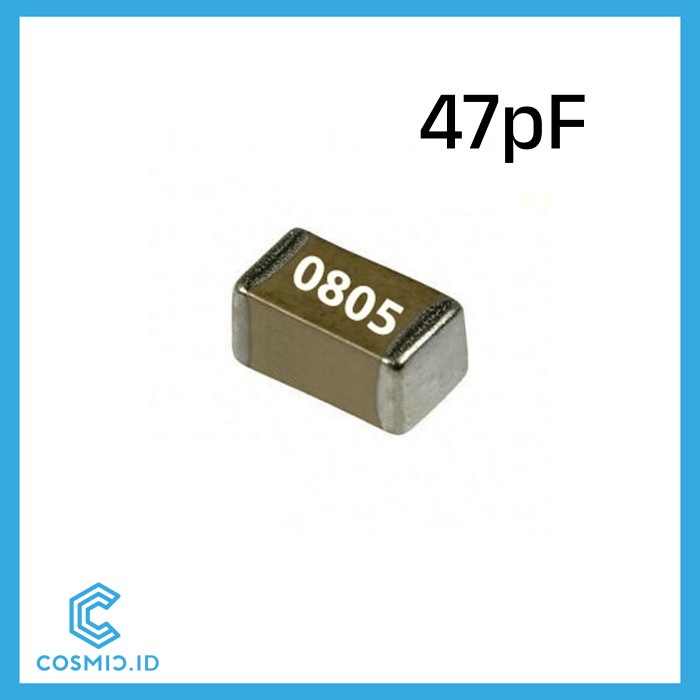 Capacitor 47pF 47 pF 0805 Kapasitor picoFarad SMD