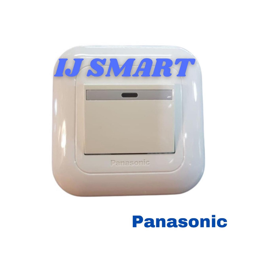 SAKLAR SINGEL HOTEL PANASONIC - INDIKATOR ILUMINASI