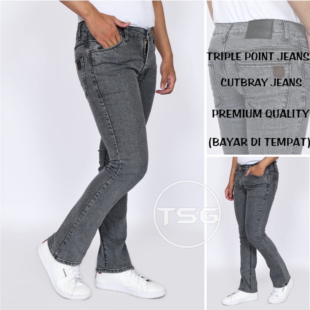 Celana Jeans Cutbray Pria / Celana Jeans Original / Celana Semi Cutbray Pria / Celana Jeans Panjang