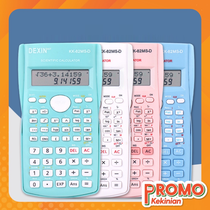 

Promo Kekinian - S5977 Kalkulator Sekolah / Kalkulator Scientific / Kalkulator Ilmiah 240 Fungsi / Kalkulator Sains / Kalkulator SinCosTan