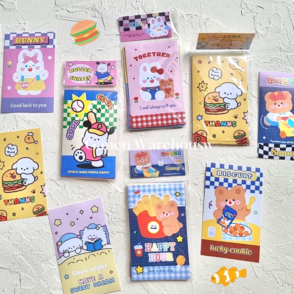

[GW] Colorful Sticker 20 pcs Stiker Dekorasi Warna Warni