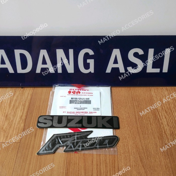 STIKER STICKER LOGO TULISAN SUZUKI F150 SATRIA FU INJEKSI ORIGINAL SGP