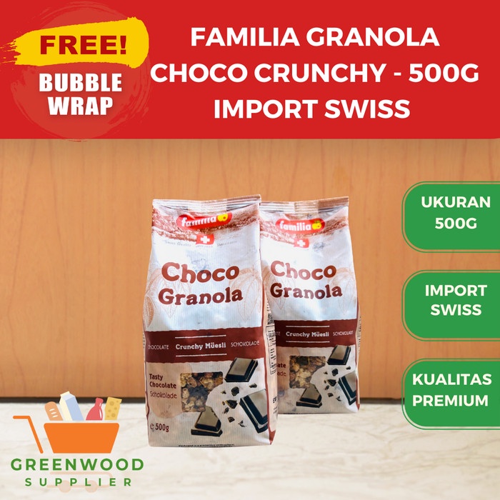 

Familia Granola Choco Crunch - 500G [IMPORT SWISS]