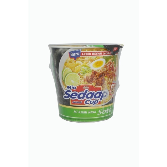 

SEDAAP MIE SOTO CUP 85 G (1C=12PCS)