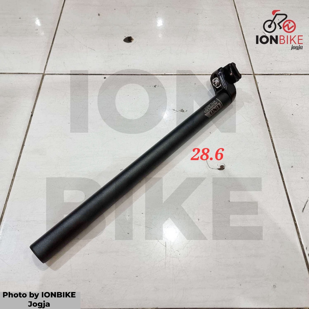 Seatpost UNO 31.6 x 40 cm Black Seat Post Sepeda Mtb Tiang Sadel 40cm
