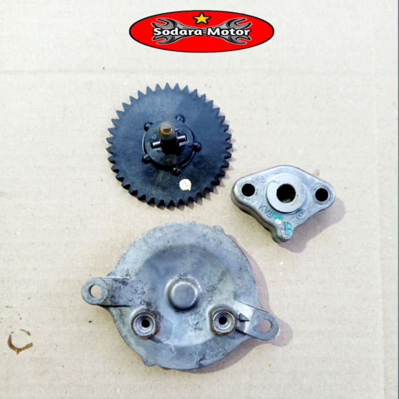 Pompa oli set tutup pompa oli Honda beat lama beat karbu Vario 110 KVB original honda